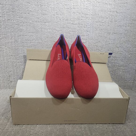 Rothy's The Loafer Dark Red Shoes Women's Size US 7, 8.5, 10.5 - Picture 1 of 8